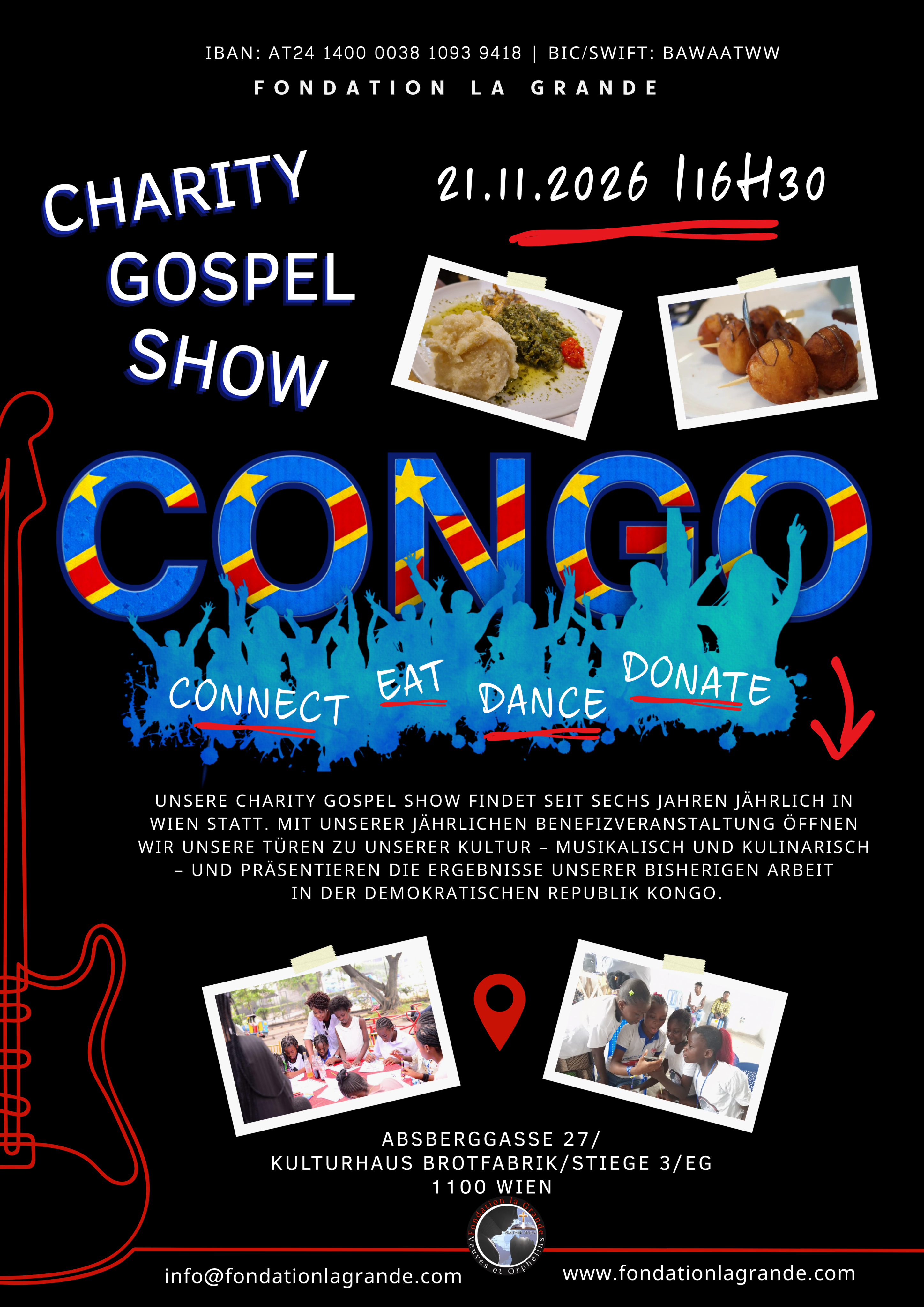 Gelebte Solidarität: Die 8. Charity Gospel Show der Fondation La Grande